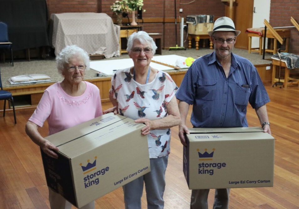Sebas Seniors Packing Up (Ballarat Times)